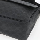 GUCCI GG Supreme Shoulder Bag PVC Black 169935 Auth 167909-11