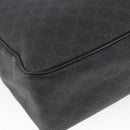 GUCCI GG Supreme Shoulder Bag PVC Black 169935 Auth 167909-14