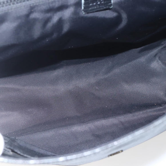 GUCCI GG Supreme Shoulder Bag PVC Black 169935 Auth 167909