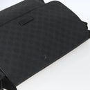 GUCCI GG Supreme Shoulder Bag PVC Black 169935 Auth 167909-6