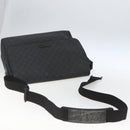 GUCCI GG Supreme Shoulder Bag PVC Black 169935 Auth 167909-7