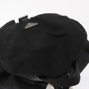 PRADA Backpack Nylon Black Silver Auth 167910-6