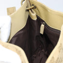 GUCCI GG Canvas Shoulder Bag Beige Gold 91762 Auth 167912-20