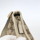 GUCCI GG Canvas Shoulder Bag Beige Gold 131326 Auth 167914-10