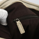 GUCCI GG Canvas Shoulder Bag Beige Gold 131326 Auth 167914-18