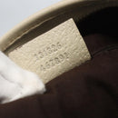 GUCCI GG Canvas Shoulder Bag Beige Gold 131326 Auth 167914-12