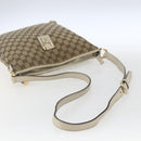 GUCCI GG Canvas Shoulder Bag Beige Gold 131326 Auth 167914-7