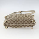GUCCI GG Canvas Shoulder Bag Beige Gold 131326 Auth 167914-5