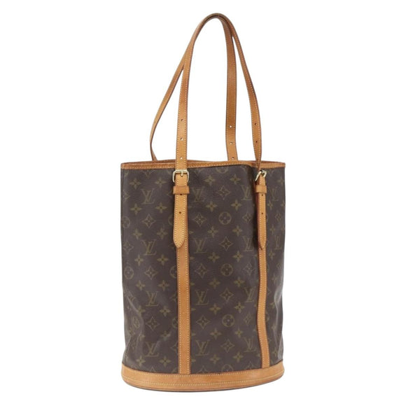 LOUIS VUITTON Monogram Bucket GM Shoulder Bag M42236 LV Auth 167916