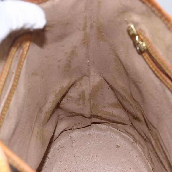 LOUIS VUITTON Monogram Bucket GM Shoulder Bag M42236 LV Auth 167916