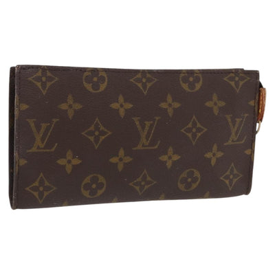 LOUIS VUITTON Monogram Bucket GM Accessory Pouch LV Auth 167917