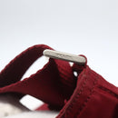 PRADA Shoulder Bag Nylon Red Silver Auth 167920-18