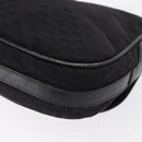 GUCCI Micro GG Supreme Web Sherry Line Bag PVC Black 001 754 6177 Auth 167928-13