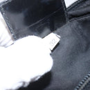 PRADA Shoulder Bag Nylon Black Silver Auth 167931-12