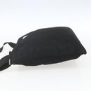 PRADA Shoulder Bag Nylon Black Silver Auth 167931-3