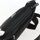 PRADA Shoulder Bag Nylon Black Silver Auth 167931-6