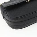 GUCCI Micro GG Supreme Web Sherry Line Bag PVC Black 001 115 0914 Auth 167932-11