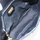 GUCCI Micro GG Supreme Web Sherry Line Bag PVC Black 001 115 0914 Auth 167932-18