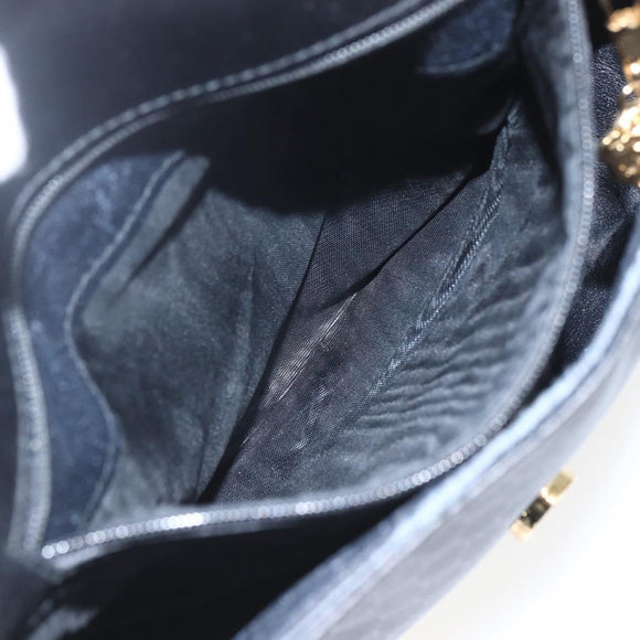 GUCCI Micro GG Supreme Web Sherry Line Bag PVC Black 001 115 0914 Auth 167932