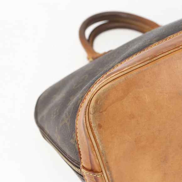 LOUIS VUITTON Monogram Alma Hand Bag M51130 LV Auth 167933