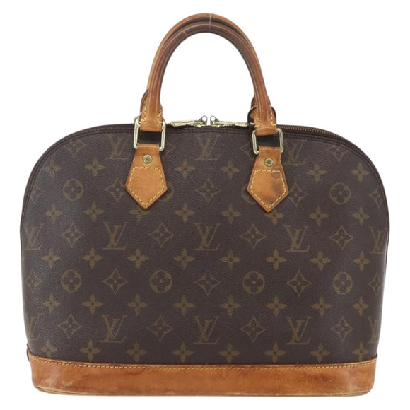 LOUIS VUITTON Monogram Alma Hand Bag M51130 LV Auth 167933