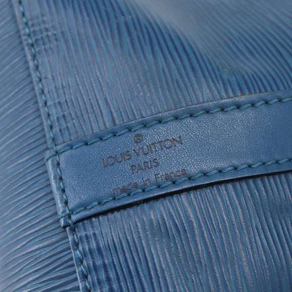 LOUIS VUITTON Epi Petit Noe Shoulder Bag Blue M44105 LV Auth 167935