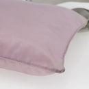 PRADA Shoulder Bag Nylon Pink Silver Auth 167937-16