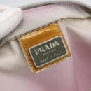 PRADA Shoulder Bag Nylon Pink Silver Auth 167937-19