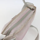 PRADA Shoulder Bag Nylon Pink Silver Auth 167937-6