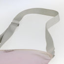 PRADA Shoulder Bag Nylon Pink Silver Auth 167937-8
