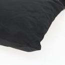 PRADA Shoulder Bag Nylon Black Silver Auth 167943-9