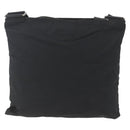 PRADA Shoulder Bag Nylon Black Silver Auth 167943-2