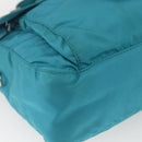 PRADA Shoulder Bag Nylon Light Blue Silver Auth 167944-14