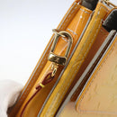 LOUIS VUITTON Monogram Vernis Motto Accessory Pouch Gris M91030 LV Auth 167946-17