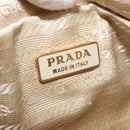PRADA Hand Pouch Nylon Yellow Auth 167947-18
