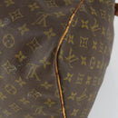 LOUIS VUITTON Monogram Sac Souple 55 Boston Bag M41622 LV Auth 167951-17