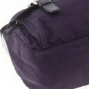 PRADA Shoulder Bag Nylon Purple Silver Auth 167957-15