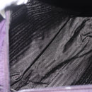 PRADA Shoulder Bag Nylon Purple Silver Auth 167957-10