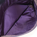 PRADA Shoulder Bag Nylon Purple Silver Auth 167957-26