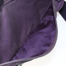 PRADA Shoulder Bag Nylon Purple Silver Auth 167957-27
