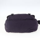 PRADA Shoulder Bag Nylon Purple Silver Auth 167957-5