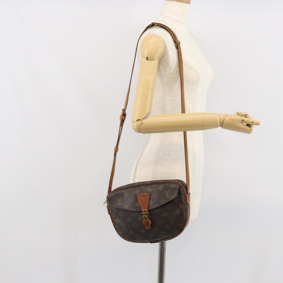 LOUIS VUITTON Monogram Jeune Fille GM Shoulder Bag M51225 LV Auth 167963