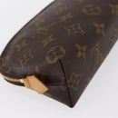 LOUIS VUITTON Monogram Pochette Cosmetic PM Pouch M43998 LV Auth 167966-15