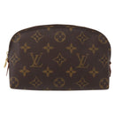 LOUIS VUITTON Monogram Pochette Cosmetic PM Pouch M43998 LV Auth 167966-13