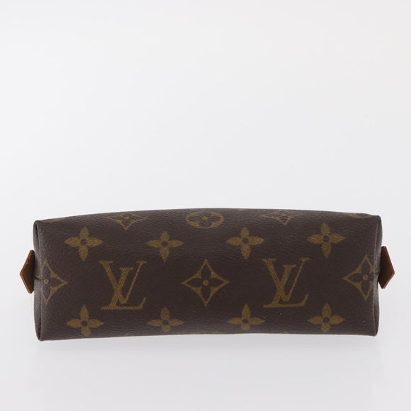 LOUIS VUITTON Monogram Pochette Cosmetic PM Pouch M43998 LV Auth 167966