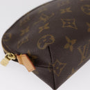 LOUIS VUITTON Monogram Pochette Cosmetic PM Pouch M43998 LV Auth 167966-7
