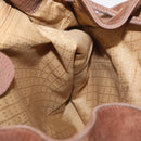 GUCCI Bamboo Backpack Suede Brown Gold 003 2058 0016 Auth 167968-22