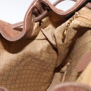GUCCI Bamboo Backpack Suede Brown Gold 003 2058 0016 Auth 167968-23