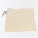 HERMES Eau de Barbe Ecarlatte Gift Set Handkerchief Cotton Beige Auth 167972-11