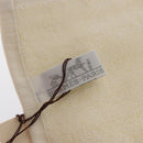HERMES Eau de Barbe Ecarlatte Gift Set Handkerchief Cotton Beige Auth 167972-12